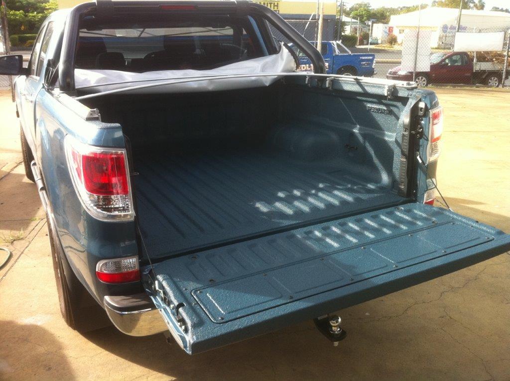 Speedliner® Spray In Bed Liner for Trucks in Custom Blue