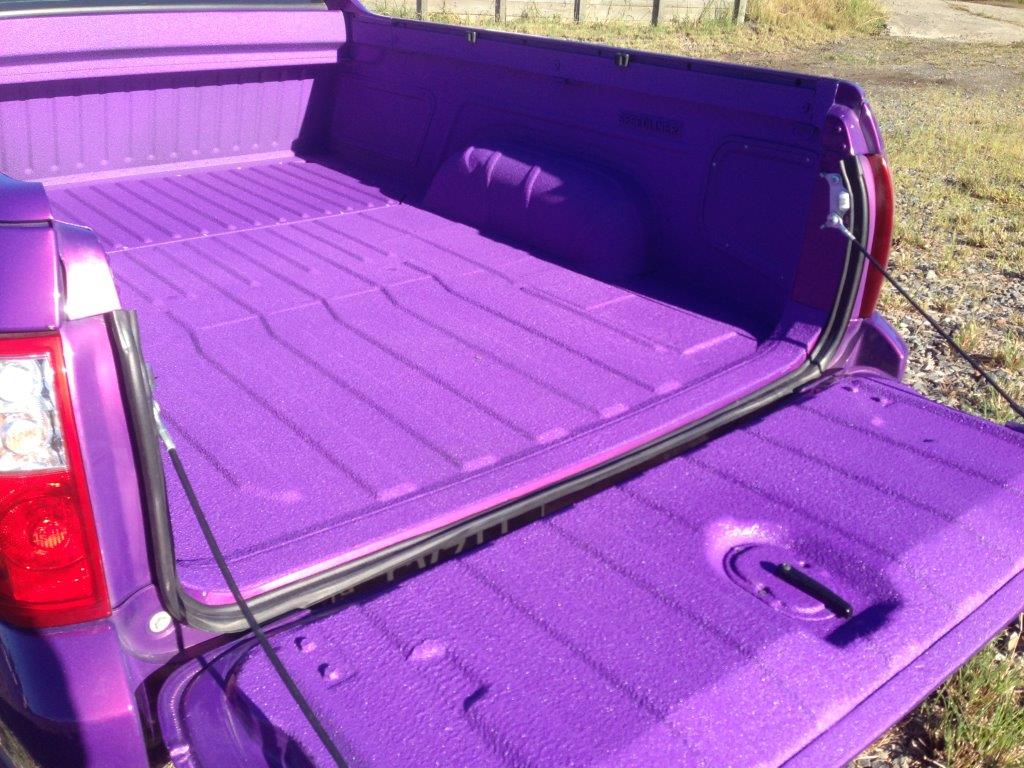 Spray on Bed Liner - Custom Color Purple