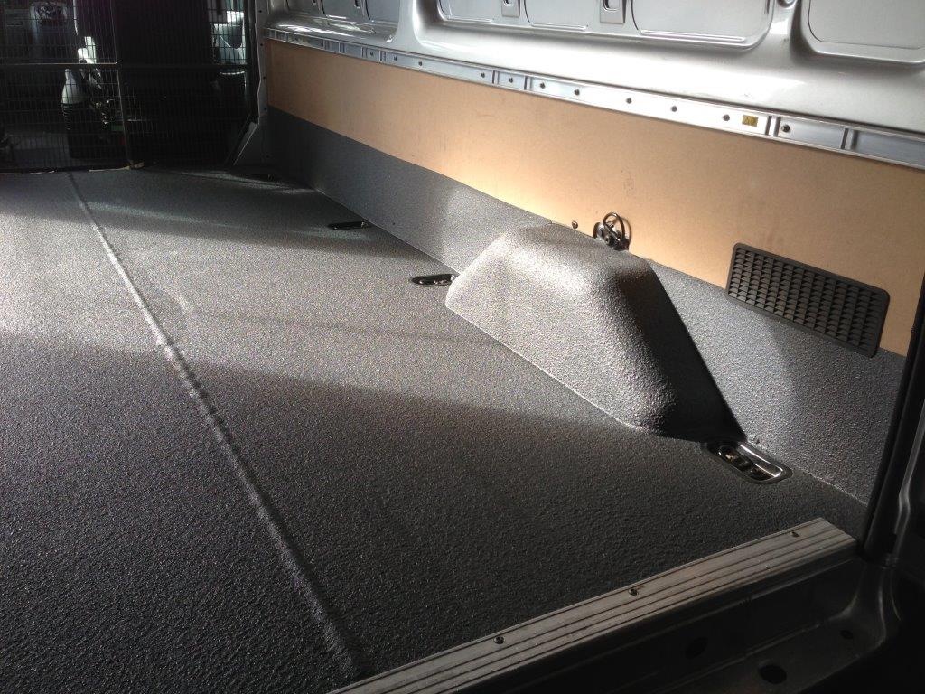 Interior Vehicle Coating for non-slip surface and durability
