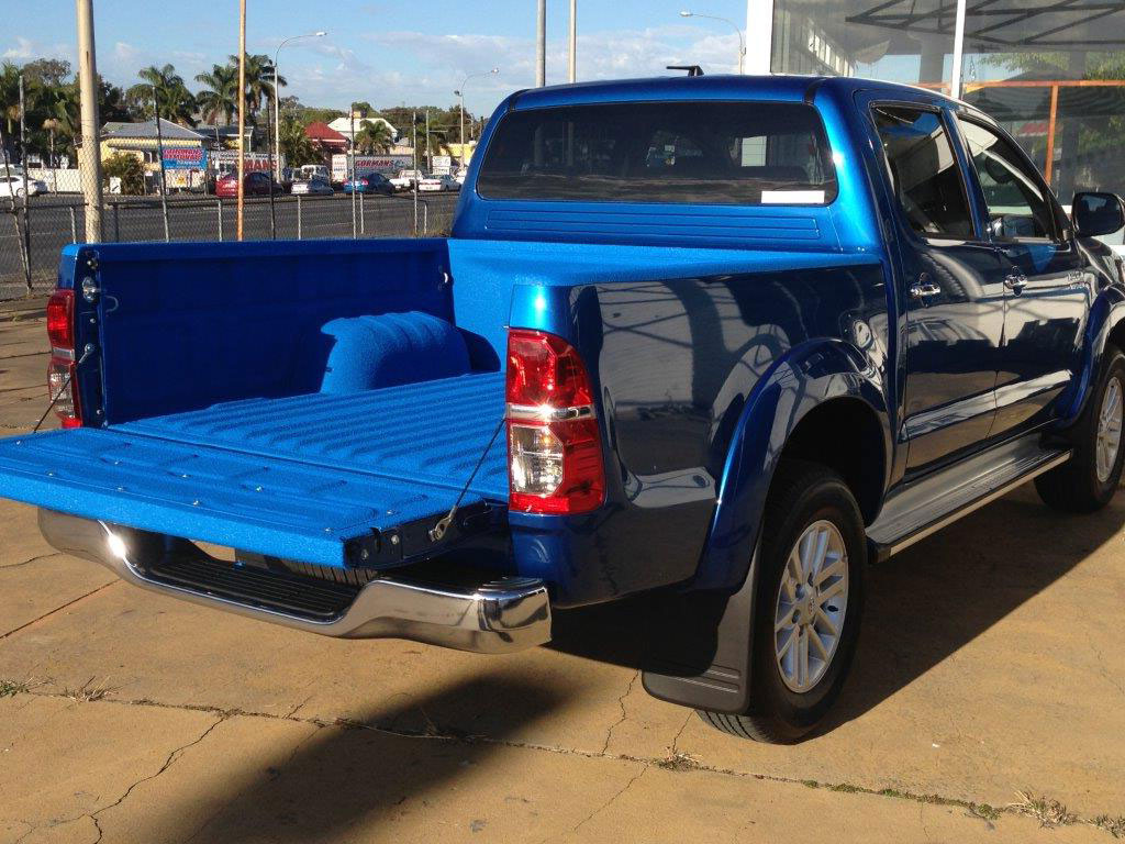 Speedliner® Spray In Bed Liner in Custom Blue Color