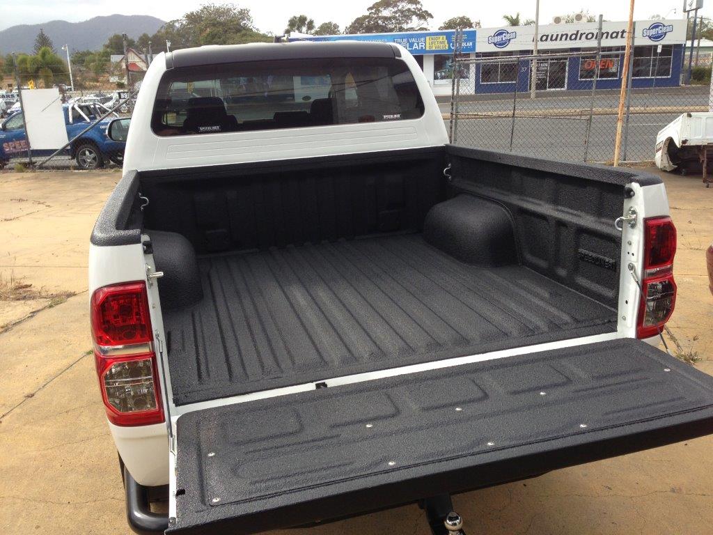 Truck Bed Liner, includes bedrail coverage